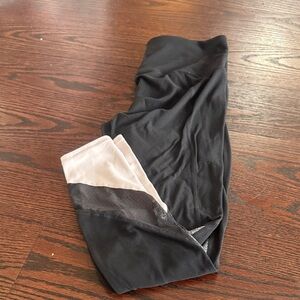 Athleta Black and White Leggings